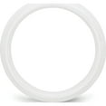 thumbnail image 2 of Ceramic White 6mm Polished Band (Size 7) Made In China cer8-7, 2 of 5