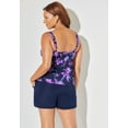 thumbnail image 4 of Swimsuits for All Flared Tankini Set With Cargo Short, 4 of 5