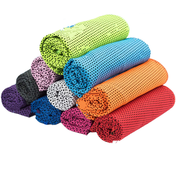 10 Pack Cooling Towel Ice Towels Microfiber Neck and Face Towels for Sports
