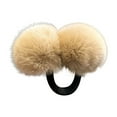 thumbnail image 1 of Set de gomas para el pelo sintéticas. Bonitas gomas elásticas para el pelo para mujeres y niñas. Gomas elásticas suaves para coleta y moño., 1 of 6