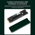thumbnail image 5 of NGFF M.2 to PCI-E 4X Riser Card M2 M Key to PCIe X4 Adapter with LED Indicator SATA Power Riser for, 5 of 5