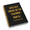 Black Golden 2, variant on Black Golden 4 A5 Spiral Bound Blank Notebook with Hard Cover