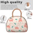 thumbnail image 4 of Lunch Bag Women,Cooler Bag for Women Adult Men,Small Leakproof Marine Adorable Crab Lunch Tote Large Capacity Reusable Insulated Cooler Lunch Container for Work Office Picnic, 4 of 7