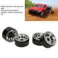 thumbnail image 3 of Zinc Alloy RC Wheel Rim Set, High Abrasion Resistant,  Reduction, for Axial SCX10, SCX10 II, SCX10 III, Redcat GEN8, 3 of 7