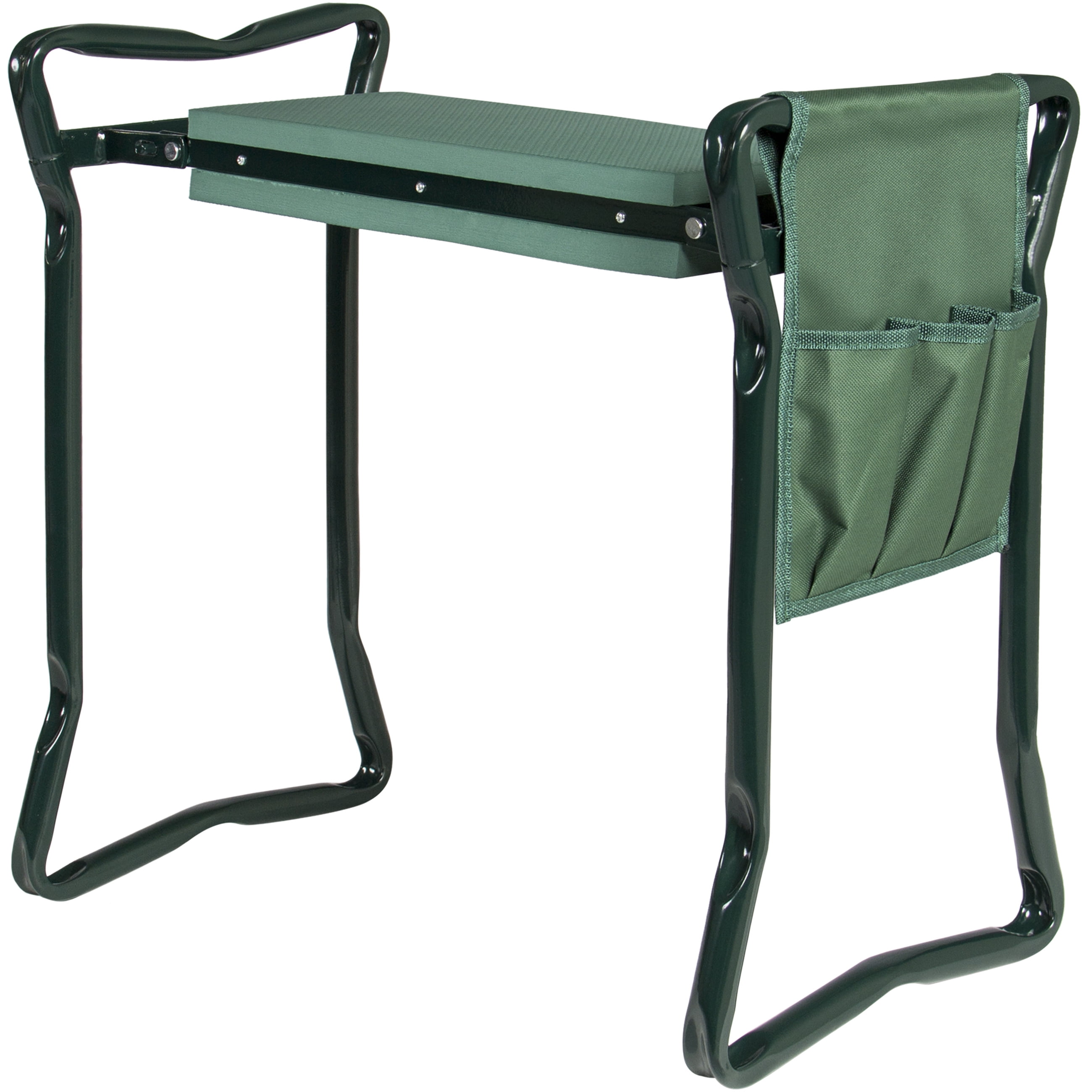 Best Choice Products Foldable Lightweight Garden Stool Kneeler W