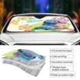 thumbnail image 5 of Windshield Sun Shade Foldable Car Front Window Sunshade For Car Suv Trucks Vans - Best Heat Shield Blocker Visor Cover Blocks Uv Rays And Keeps Your Vehicle Cool-Small, 5 of 5