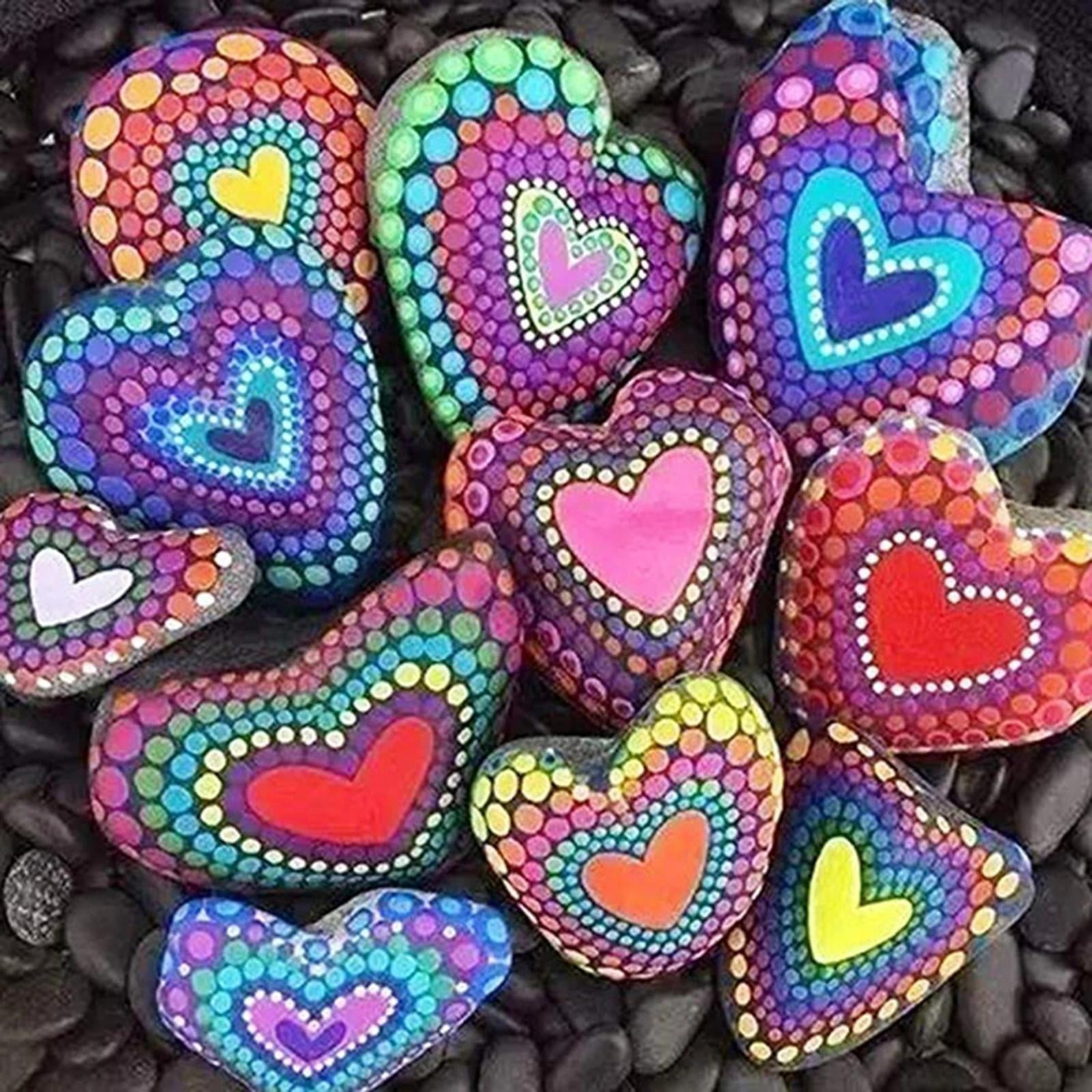 GUOOL 25Pc Mandala Dotting Tools Set Mandala Rocks Painting Kit, Stencil, Mandala Dotting Pen, Paint Tray,Brush Modeling for DIY Mandala Painting Art Crafts