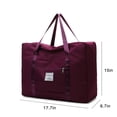 thumbnail image 3 of Ploreser Travel Luggage Duffle Tote Bag Lightweight Waterproof Foldable Storage Carry Bag, Gym Bag, a Carry-on bag, a Travel Bag or a Day Bag, 3 of 8