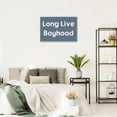 thumbnail image 4 of Long Live Boyhood Toddler Boy Play Room Decor for Kids Wall Art Print Canvas Painting Home Boys Girls Bedroom Baby Nursery Gifts Framed 12 * 18 inch, 4 of 5