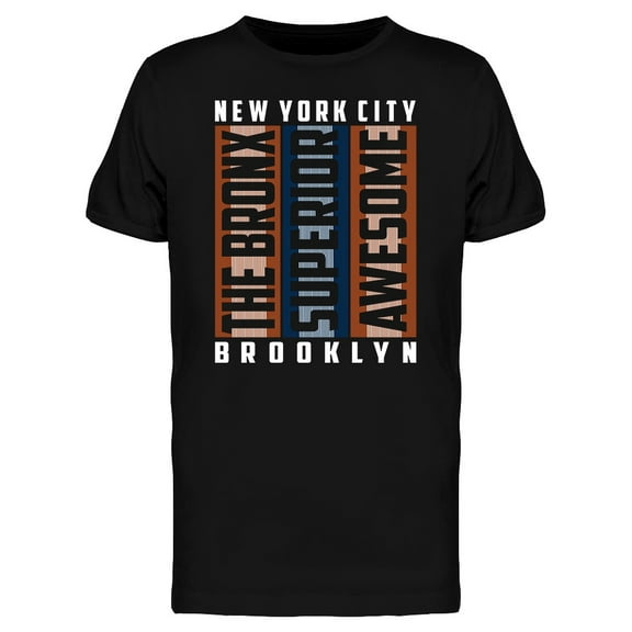 The Bronx Superior Awesome T-Shirt Men -Image by Shutterstock, Male 3X-Large