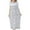 Silver, variant on Coerni Girls Lace Nightgown Plain Kids Ruffle Pajamas Dress Striped Polka Dot Long Dresses Sleepwear Loose Outfits