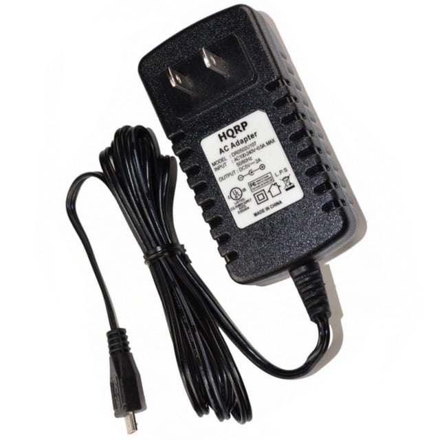 HQRP AC Adapter Charger for Eton NSP101WXGR Scorpion ll Rugged Portable Multi-Purpose Digital Radio Power Supply Cord Adaptor + Euro Plug Adapter