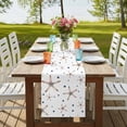 thumbnail image 4 of Table Runners 72 Inches Long Dress Scarves, Starfish Coastal Farmhouse Kitchen/Dining Table Runner, Coffee Tablerunners, Summer Nautical Ocean Sea Modern Art 18x72 Inch, 4 of 9