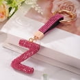 thumbnail image 3 of Uxcell Charm de Letra Z de Alfabeto con Rhinestones para Fabricación de Joyas, Rojo Rosa, 3 of 6