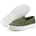 thumbnail image 2 of JENN ARDOR Women’s Fashion Sneakers Classic Slip on Flats Comfortable Walking Sports Casual Shoes Quilted Casual Shoes, 2 of 8