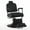 All Black, variant on BarberPub All Purpose Barber Chair with Heavy Duty Pump,Reclining Adjustable Swivel Hair Styling Chair for Hair Stylist, Home Salon,Barbershop Salon&Spa 9453 (Black)