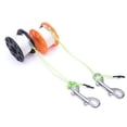 thumbnail image 3 of Naiovety Carrete de buceo, carretes de 30 m, accesorios para deportes al aire libre con gancho de seguridad Deportes acuáticos naranja Naiovety OD020948-01, 3 of 6