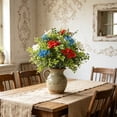 thumbnail image 2 of CaraMart Independence Day Plastic Patriotic Small Hydrangea Potted Plant for Outdoor, 2 of 9