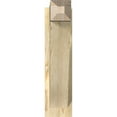 thumbnail image 2 of Ekena Millwork 6"W x 20"D x 24"H Traditional Rough Sawn Craftsman Outlooker, Douglas Fir, 2 of 4