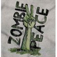 thumbnail image 2 of Hippie Zombie Underground Peace Sign Men's Big & Tall Crewneck Graphic Tee Brisco Brands 3X, 2 of 5