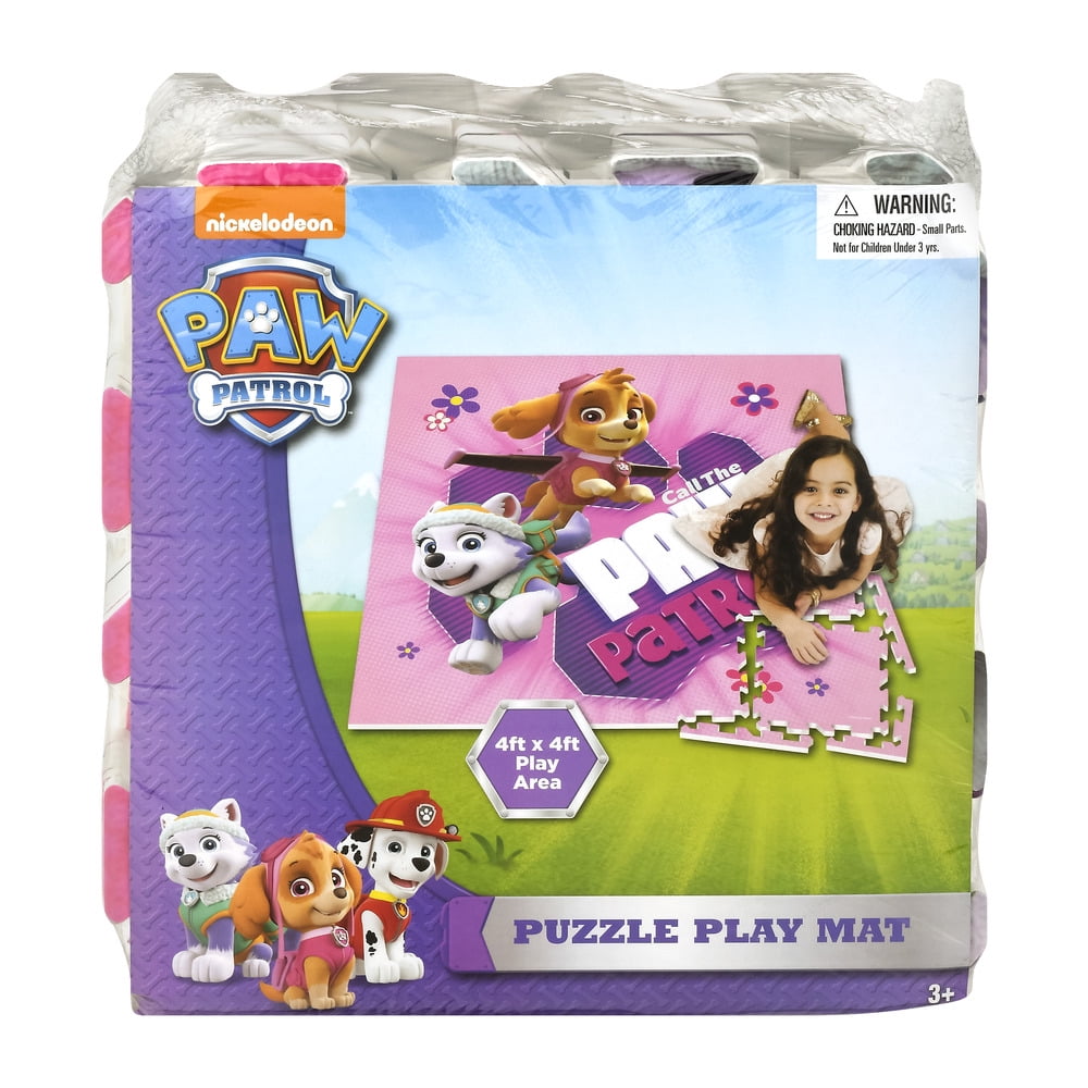 paw patrol puzzle mat