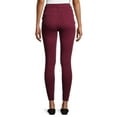 thumbnail image 4 of Time and Tru Women's High Rise Jeggings, Sizes XS-XXL, 4 of 6