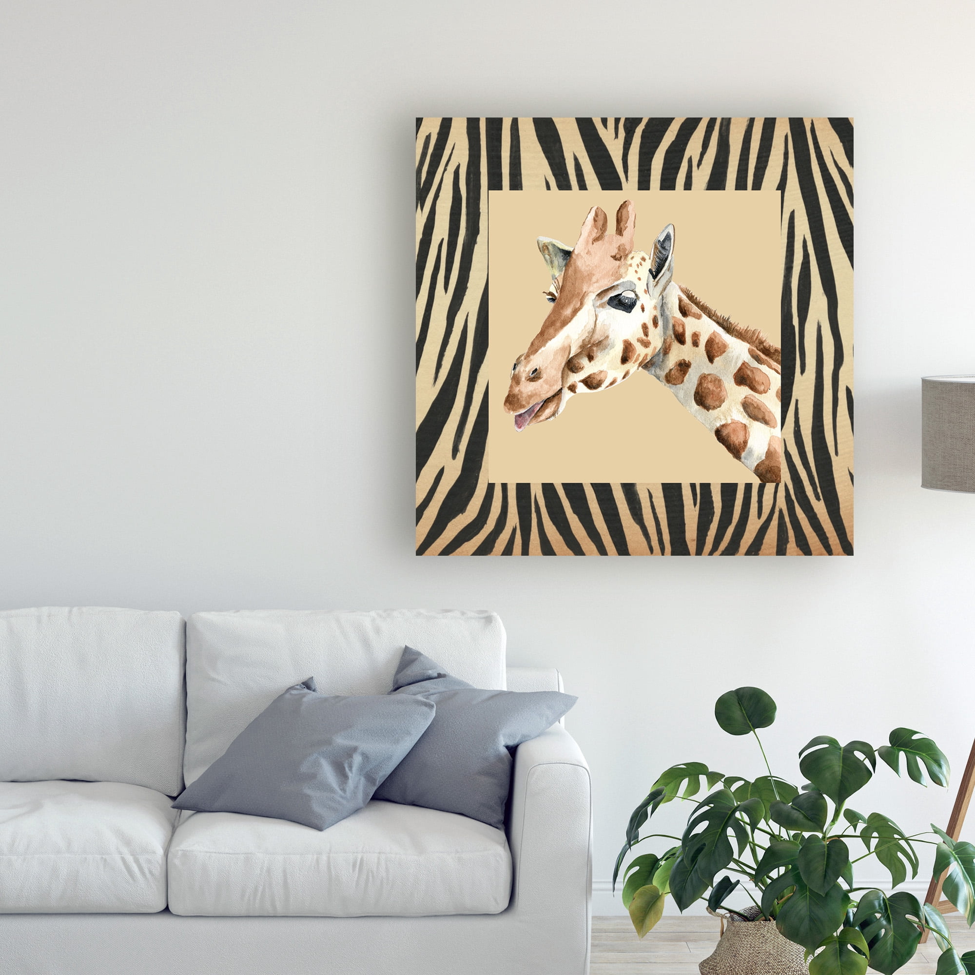 Trademark Fine Art 'Safari II' Canvas Art by Regina Moore
