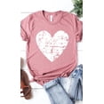 thumbnail image 3 of Distressed Heart Graphic Tee T-Shirt PLUS, 3 of 8