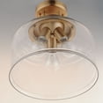 thumbnail image 3 of Maxim Lighting - Acadia - 3 Light Semi-Flush Mount-Heritage Finish, 3 of 5