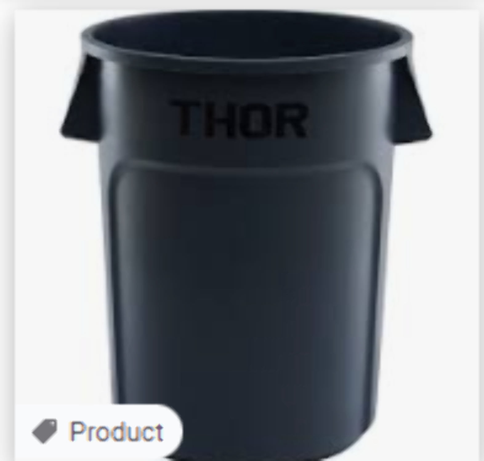14 Gallon Brute Round Bucket with Wide Pour Spout- Gray - Walmart.com