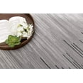 thumbnail image 4 of eRug Outlet Montage Collection Modern Abstract Area Rug (4x6 feet) - 4' x 5'6", Black, 4 of 6