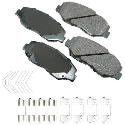 Akebono Brake Corporation ACT914A, Proact Ultra-Premium Bra Ke Pads - Front