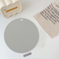 thumbnail image 4 of Paokuoon Set de Table Rond Couleur Unie Imperméable Isolation Thermique Protection de Table Épaissie Non Réutilisable Flexible, 4 of 7