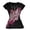 Hot Pink, variant on Emo Grunge Top Short Sleeve Y2k Shirts Vintage Streetwear Tops Women 2000s Fashion (Pink, S)