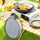 thumbnail image 1 of Bolsa organizadora de utensilios de cocina para acampar con cierre de cremallera portátil y asa para parrilla 60 cm x 10 cm, 1 of 8