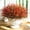 Red and Green, variant on Yastouay Artificial Plants Outdoor,12 Bundles Fake Bushes Summer Plants UV Resistant for Garden,Front Porch（Red Green）