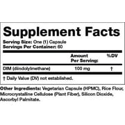 Olympian Labs DIM-100 Vegetarian Capsules, 60 count