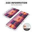 2PCS Kitchen Mats for FloorSunset Truck Highway Non slip Kitchen Rugs