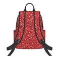 thumbnail image 3 of Daiia Red Paisley Floral School Backpack for Men and Women Lightweight Backpack Durable Backpack Water-Resistant,Travel,Work Bag, 3 of 9