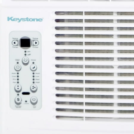 Keystone - 450 Sq. Ft 10,000 BTU Window Air Conditioner - White