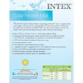 thumbnail image 6 of Intex: Solar Heater Mat - 47" Black, Water Warming Pad for 8k Gal Above Ground Swimming Pool, Raise Temperature 5-9 Degrees, Hose Attachment, Adapters, 6 of 16