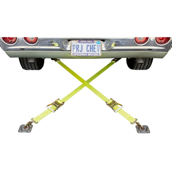 Four-Point Tie Down Kit, 5,000 lb. Rating