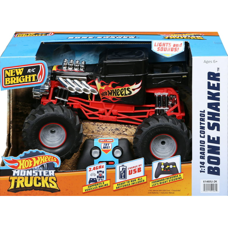 Hot Wheels 1:15 Bone Shaker R/C Monster Truck - HGV92