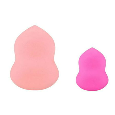 Zodaca Women's Makeup Sponges Face Foundation Bottle Shape (Light Pink+Rose (Best Face Shape For Women)