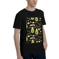 thumbnail image 2 of Bingfone Avocado Work Out Men'S Loose Fit Short-Sleeve Pocket T-Shirt, 2 of 7