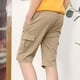thumbnail image 4 of Odeerbi 4-14 Años Niños Cargo Shorts Verano Algodón Bermudas Shorts Deportivos Cortos Cintura Elástica Ropa Exterior Ropa de Trabajo Cortos, 4 of 9