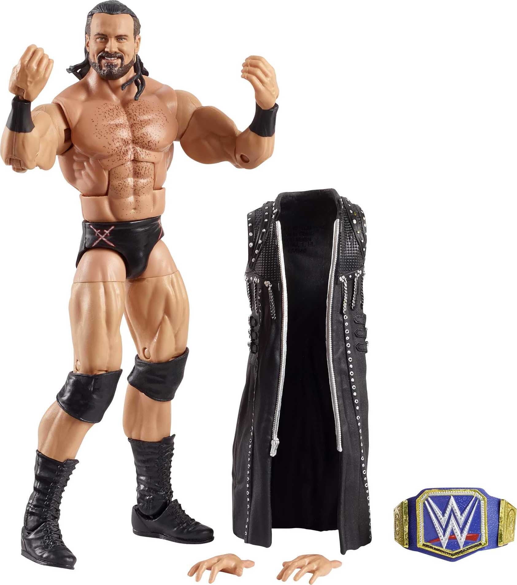 WWE The Undertaker & Drew McIntyre Mattel Roman Reigns wrestling figure 
