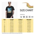 thumbnail image 3 of Tropical Beach T-Shirt for Men Cotton 100% Summer Tops Women Fashion Casual Short Sleeves Round Collar Short-Sleeve Couple Top Tees, 3 of 7