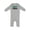 AC-Heather Grey, variant on Future Engineer Job Engineering Baby Romper Coveralls