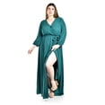 thumbnail image 1 of Vestido elegante de manga larga Roman Fashion /Tallas Extras, 2009 (Verde botella) verde oscuro 40, 1 of 6
